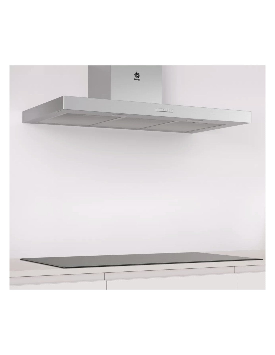 Campana Decorativa Balay 3BC096MX 90 cm 619 m3/h Acero inox B