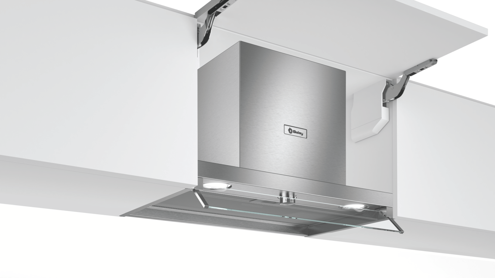Campana Decorativa Integrada Balay 3BD866MX 60 cm 620 m3/h 3 velocidades Inox A