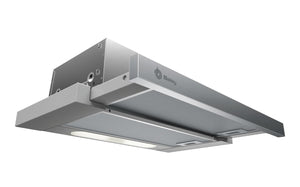 Campana Extraíble Balay 3BT263MX 60 cm 368 m3/h 3 velocidades Gris Metalizado B