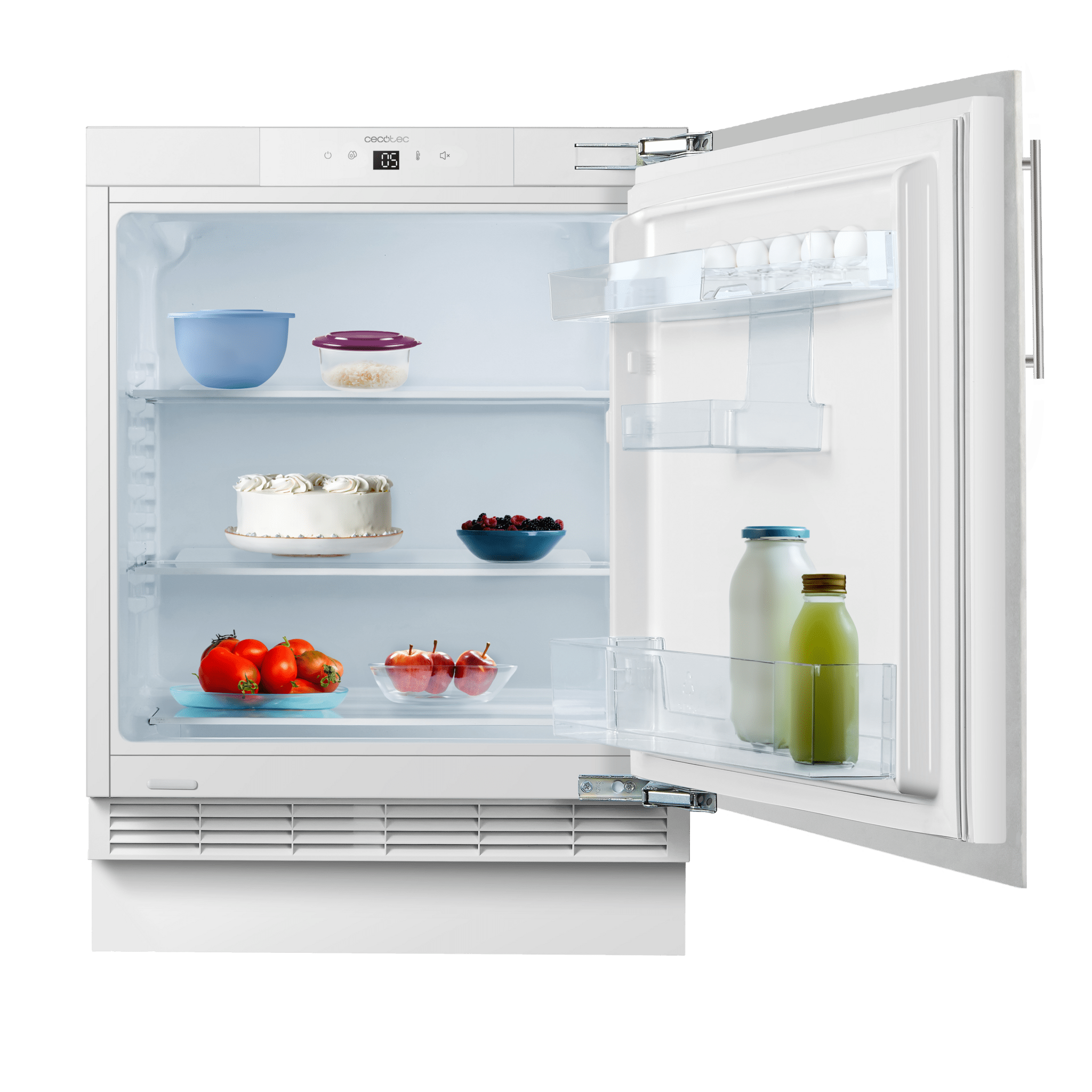Bolero CoolMarket TT BI 138 White E Integrable Mini frigorífico integrable