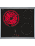 Placa vitrocerámica Balay 3EB715XR de 60 cm de ancho Marco de acero inoxidable