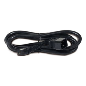 C13/C20 2m Negro 1,98 m IEC C20 C13 acoplador