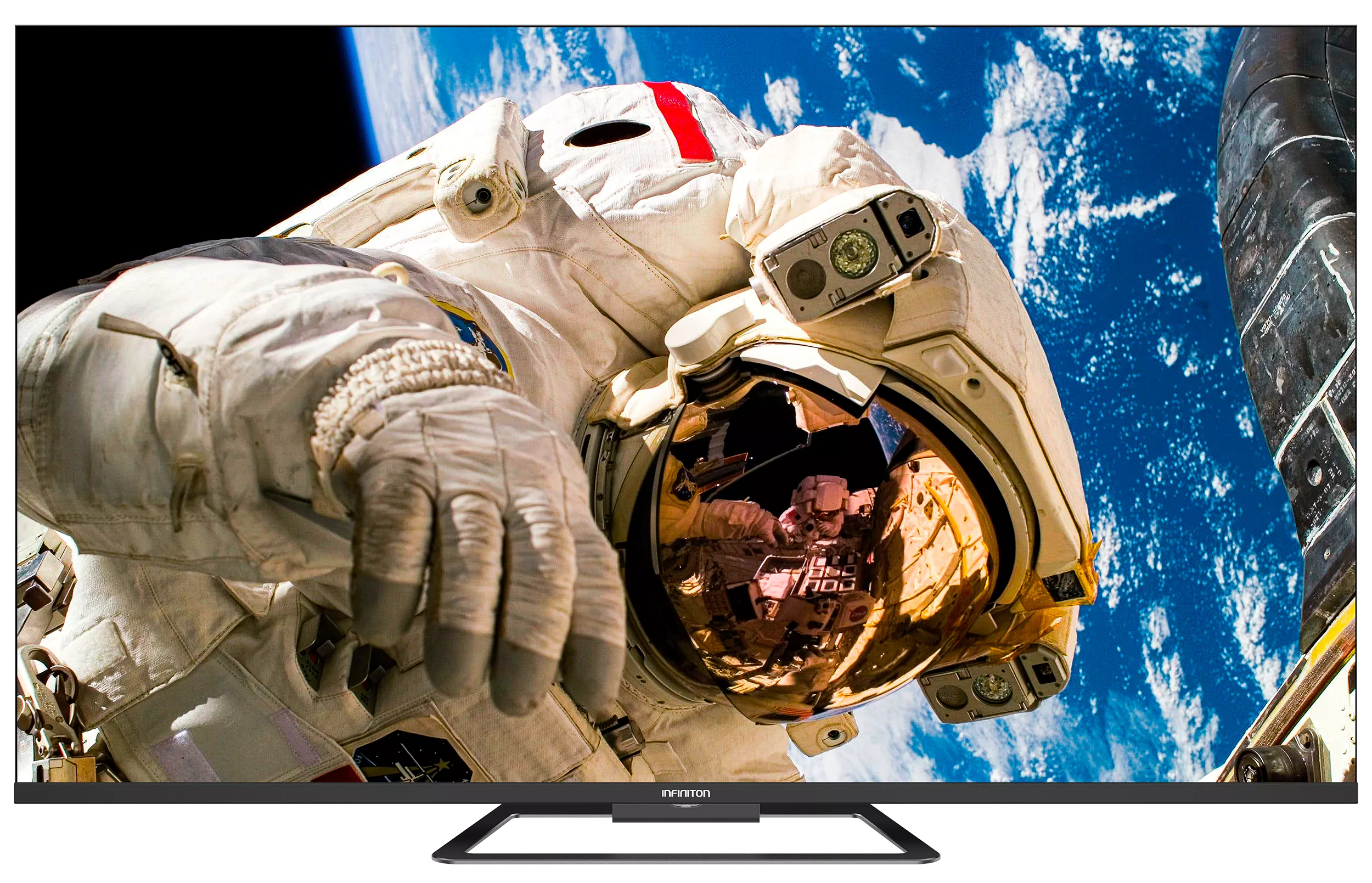 TV LED INFINITON INTV43GA4100 43" UHD 4K SISTEMA GOOGLE 11.0 WIFI CLASE E BLUETOOTH CONTROL POR VOZ