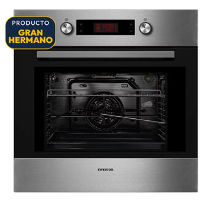 HORNO INFINITON PYE7028 INOX 3200W PIROLITICO MULTIFUNCION CLASE A 70 L GUIA TELESCOPICA