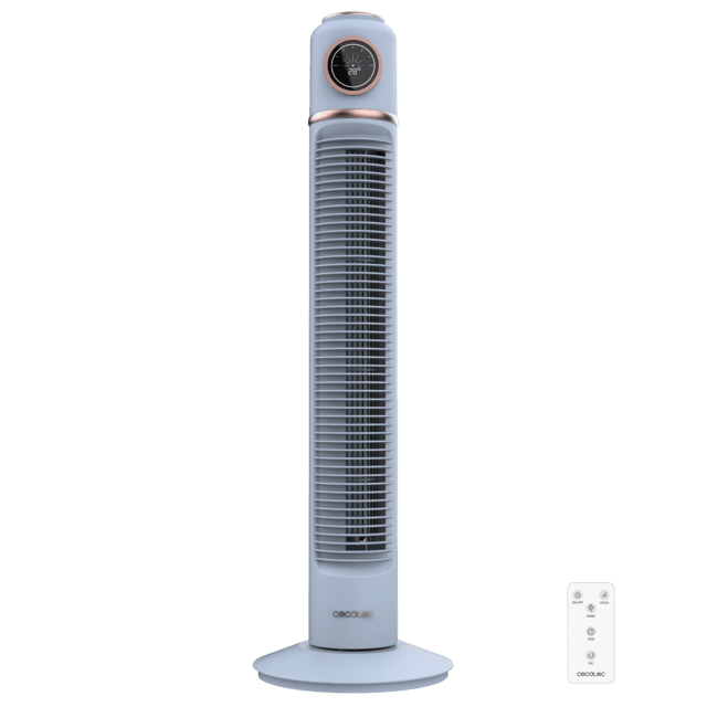 Ventilador de torre Cecotec EnergySilence 1090 Skyline Retro Smart Blue