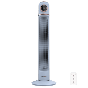 Ventilador de torre Cecotec EnergySilence 1090 Skyline Retro Smart Blue