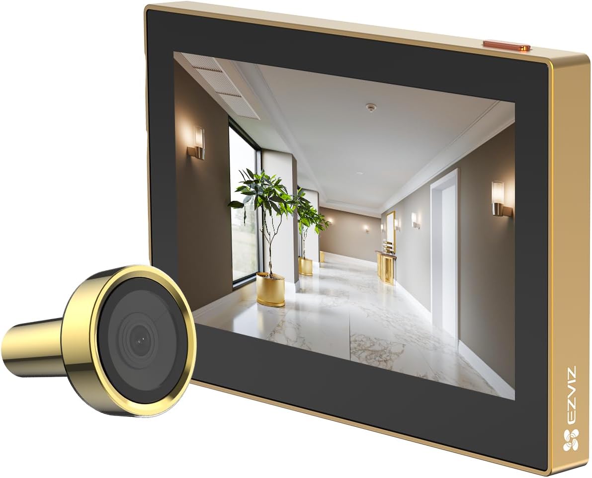WIRE-FREE PEEPHOLE DOORBELL ORO HP2 EZVIZ