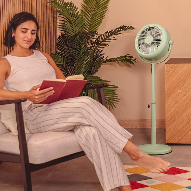 Ventilador de pie Cecotec EnergySilence 250 ClassicStyle Green