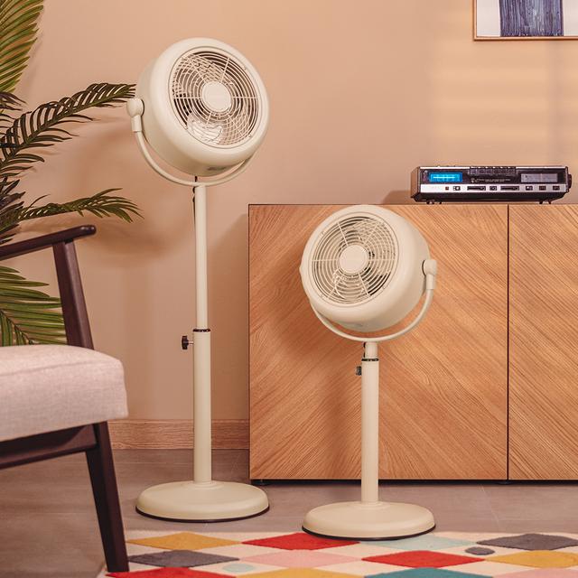 Ventilador de pie Cecotec EnergySilence 250 ClassicStyle Beige