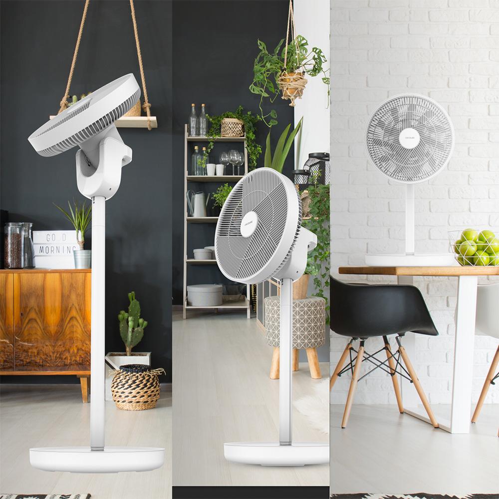 Ventilador de pie inalámbrico a batería Cecotec EnergySilence 2600 Sunflower Portable