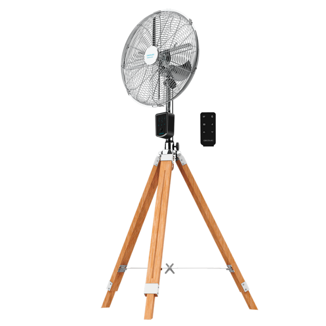 Ventilador trípode Cecotec Energy Silence 1600 Woody Smart