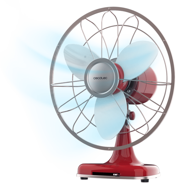 Ventilador de sobremesa Cecotec EnergySilence 1090 RetroDesk Design
