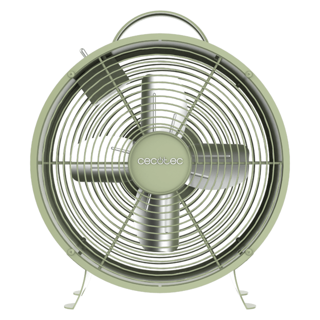 Ventilador de sobremesa Cecotec EnergySilence 400 RetroDesk Green