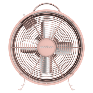 Ventilador de sobremesa Cecotec EnergySilence 400 RetroDesk Pink