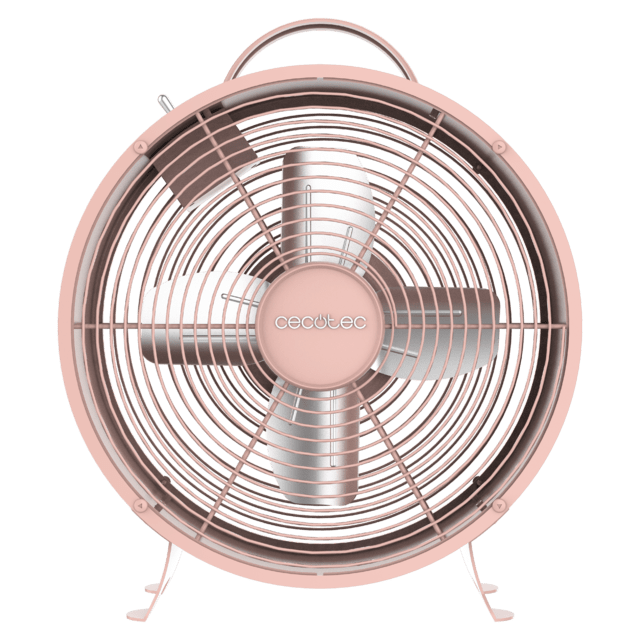Ventilador de sobremesa Cecotec EnergySilence 400 RetroDesk Pink