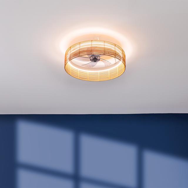 Ventilador de techo Cecotec EnergySilence LampAero 600 Natural Design