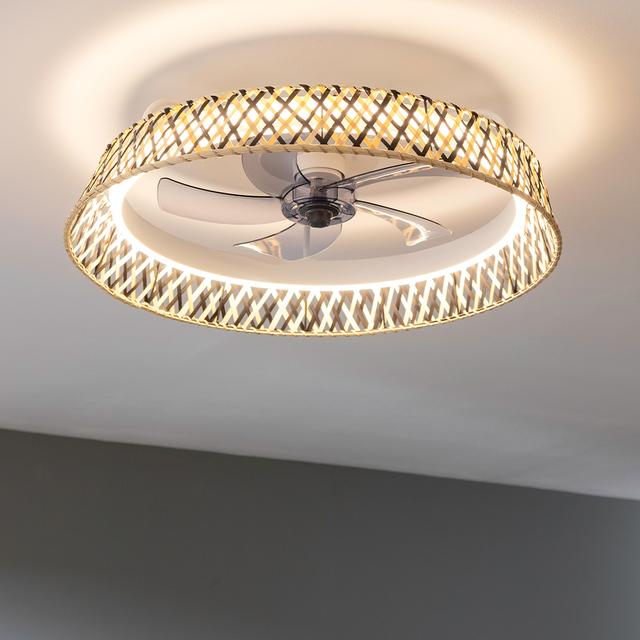 Ventilador de techo Cecotec EnergySilence LampAero 610 Natural Design