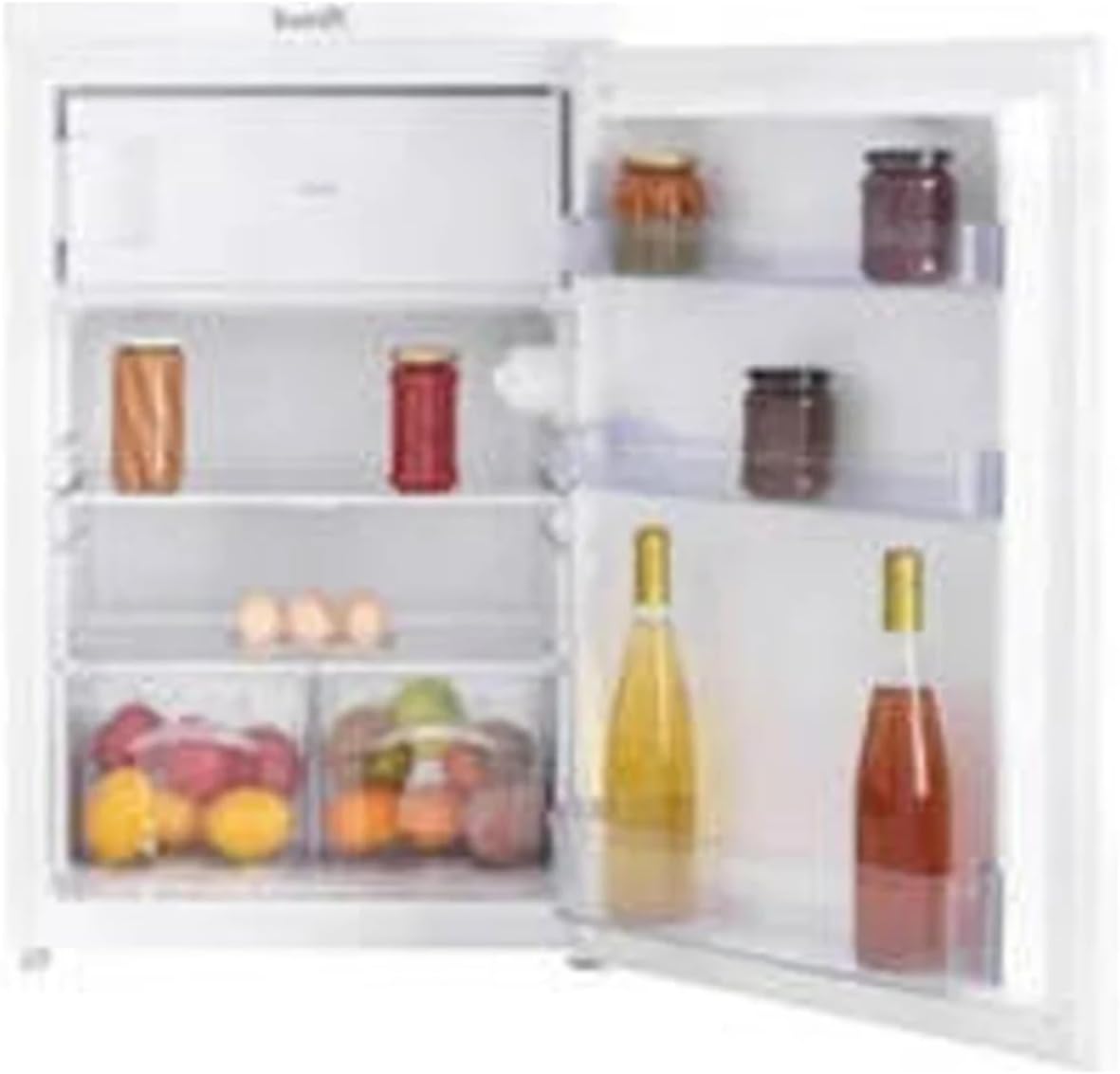 FRIGORIFICO KUNFT KSD9124WH BLANCO CON CONGELADOR 109 L 85X55X58 1 PUERTA CLASE E