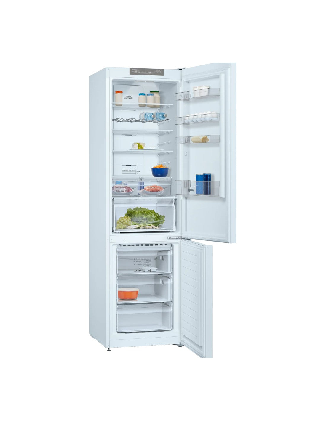 Frigorífico Combi No Frost Balay 3KFE763WI 368 L 203 cm Blanco E