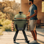 Barbacoa de carbón cerámica Cecotec DragonFire 4600