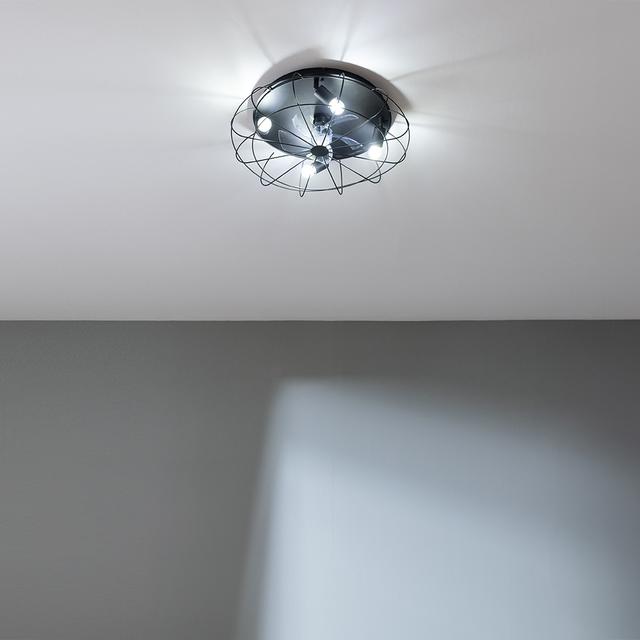 Ventilador de techo Cecotec EnergySilence LampAero 600 Iron Design