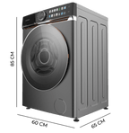 Lavadora Cecotec Bolero DressCode 10980 Direct Drive Steel A