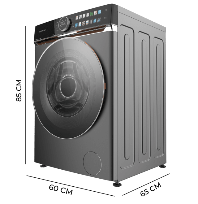 Lavadora Cecotec Bolero DressCode 10980 Direct Drive Steel A