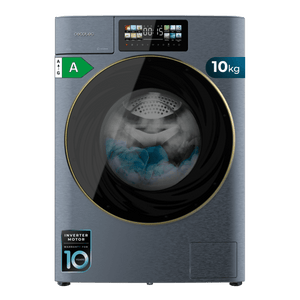 Lavadora Cecotec Bolero DressCode 10950 Autodose Inverter 3D Ice Blue A
