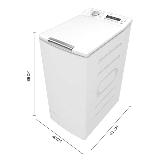 Lavadora Cecotec Bolero DressCode Top Max 80 Inverter A