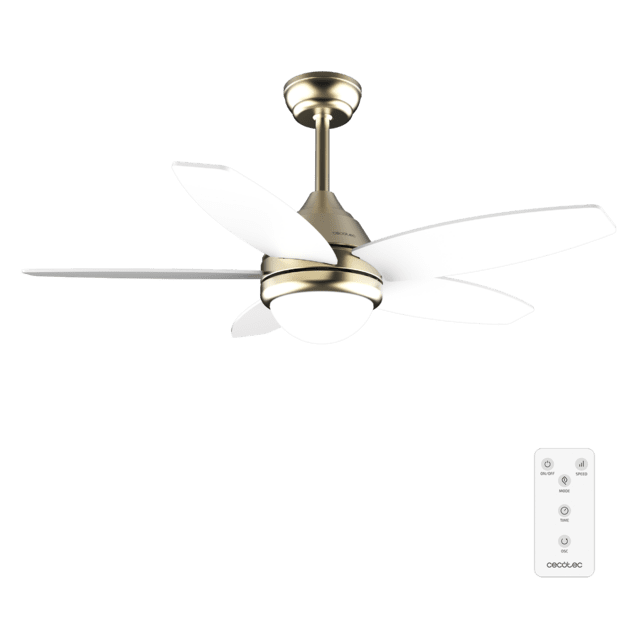 Ventilador de techo Cecotec EnergySilence Aero 4200 GoldLightWood