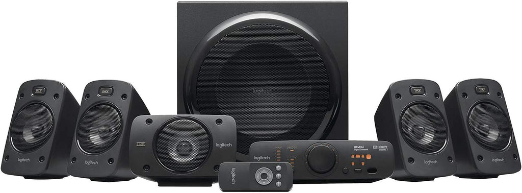 ALTAVOCES LOGITECH Z906 5.1 THX 500 W RMS SONIDO ENVOLVENTE - 980-000468 1000W DE PICO