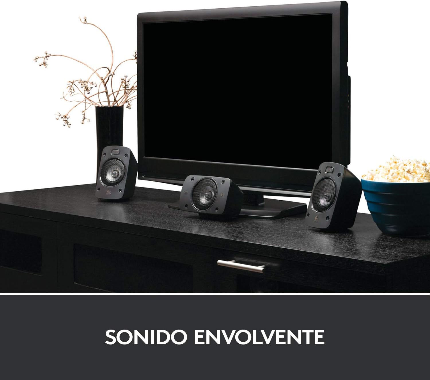 ALTAVOCES LOGITECH Z906 5.1 THX 500 W RMS SONIDO ENVOLVENTE - 980-000468 1000W DE PICO