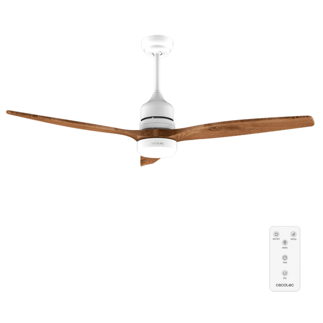 Ventilador de techo Cecotec EnergySilence Aero 5275 White&BlackWood