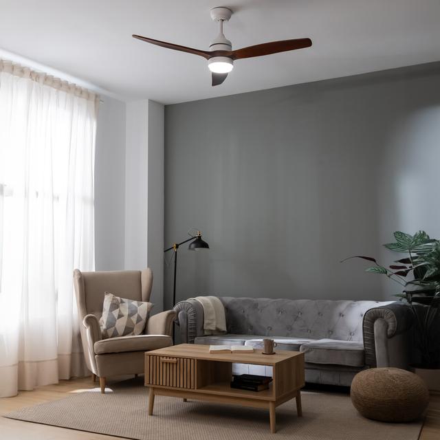 Ventilador de techo Cecotec EnergySilence Aero 5275 White&BlackWood