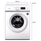 LAVADORA INFINITON WMD84AWT BLANCA 8KG 1400RPM CLASE A 15 PROGRAMAS DISPLAY CONTROL ELECTRONICO MOTOR INVERTER