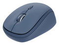Yvi+ ratón Universal Ambidextro RF Wireless + Bluetooth Óptico 1600 DPI