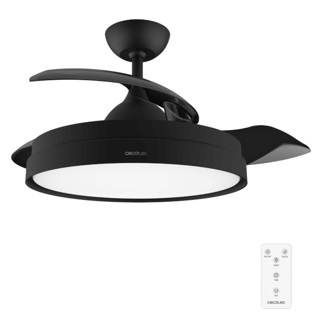 Ventilador de techo Cecotec EnergySilence Aero 4280 Invisible Black