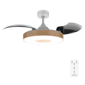 Ventilador de techo Cecotec EnergySilence Aero 4280 Invisible LightWood