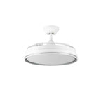 Ventilador Orbegozo Cp135105 Techo Blanco 3 Palas 105cm Retractiles 6 Velocidades 35w Motor Dc Luz Led Mando A Distancia Temporizador