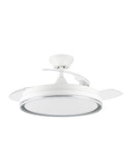 Ventilador Orbegozo Cp140105 Techo Blanco 3 Palas 105cm Retractiles 6 Velocidades 35w Motor Dc Luz Led 3 Tonos Mando A Distancia
