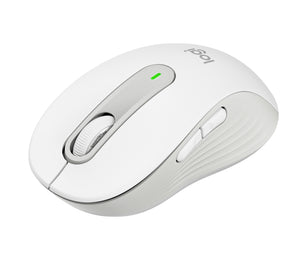 Signature M650 for Business, Ratón inalámbrico, Para manos pequeñas/medianas, Logi Bolt, Bluetooth, SmartWheel, Blanco