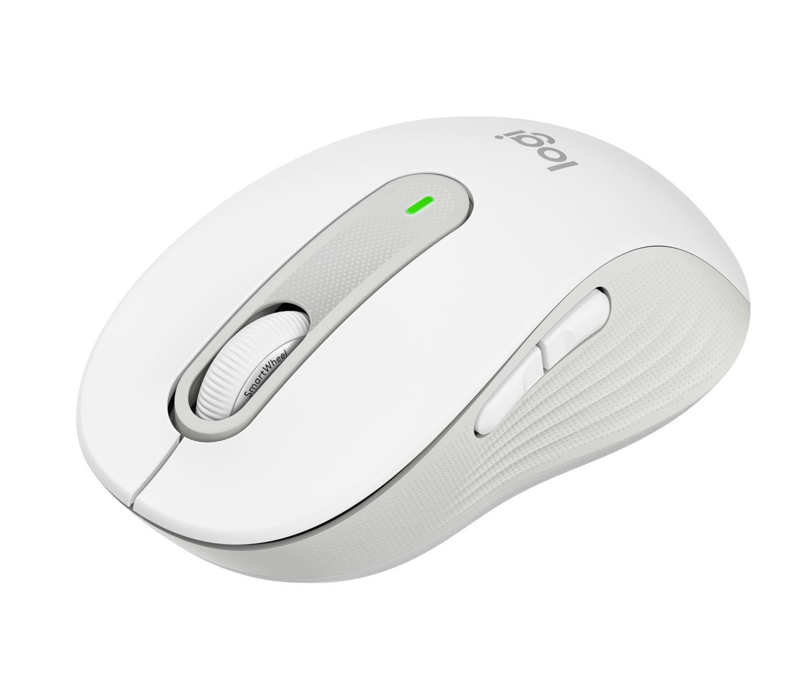 Signature M650 for Business, Ratón inalámbrico, Para manos pequeñas/medianas, Logi Bolt, Bluetooth, SmartWheel, Blanco
