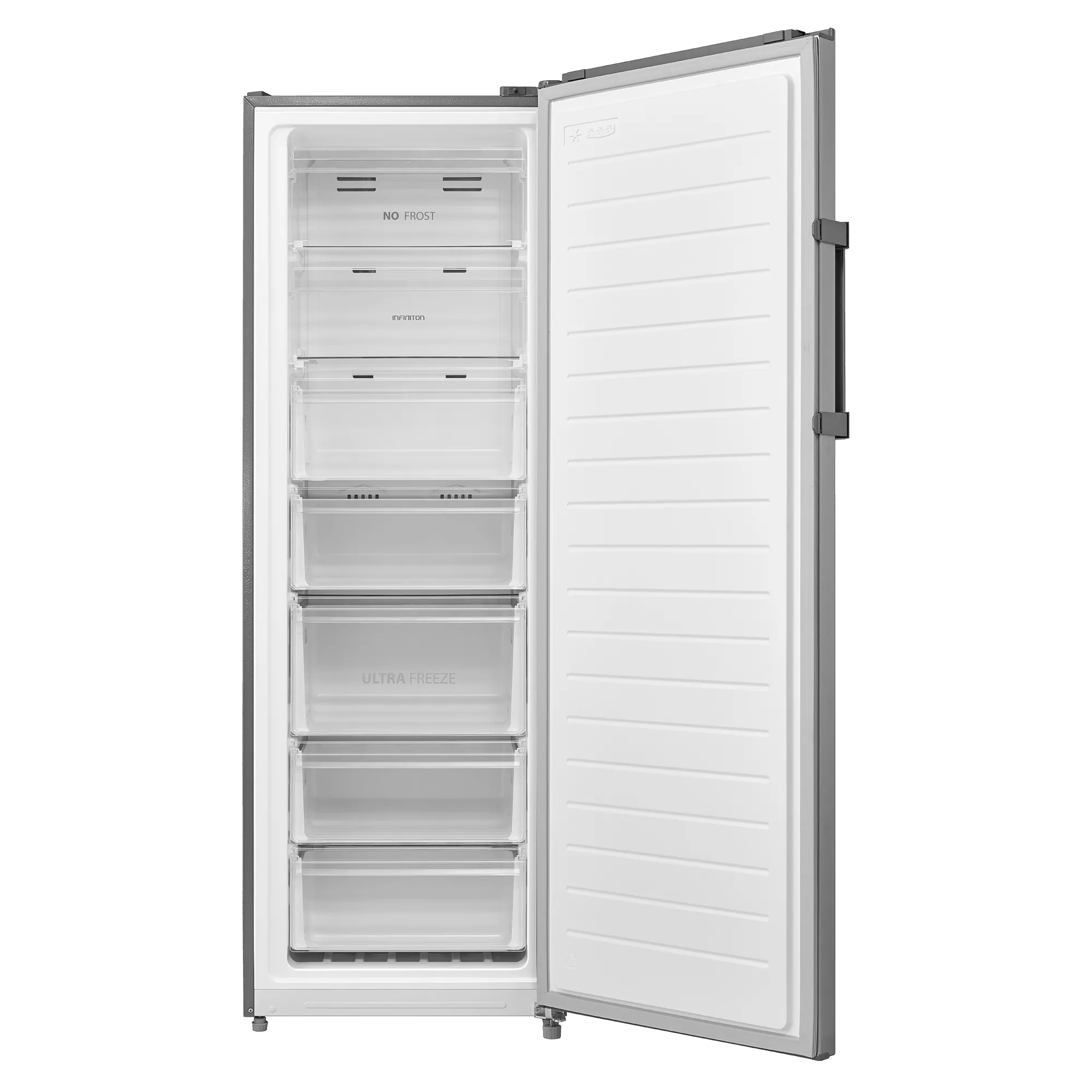 Congelador Infiniton Cv238l72xel Inox Clase E No Frost 238l 172,2x59,5x63,2cm Digital Ondoor