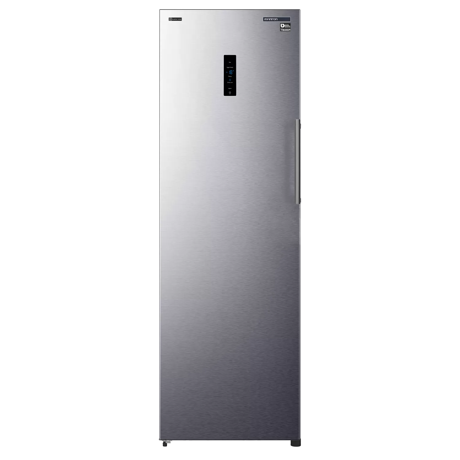 CONGELADOR INFINITON CV1HE85 185X60 INOX NO FROST CLASE E