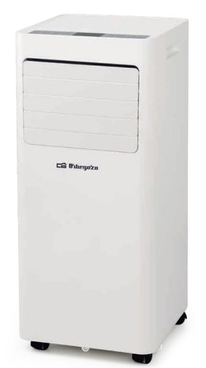AIRE ACONDICIONADO ORBEGOZO ADR94 2250 FRIGORIAS PORTATIL TEMPORIZADOR MANDO A DISTANCIA 2 VELOCIDADES MODO NOCHE 3 MODOS R290 CLASE A ILUMINACION LED