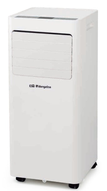AIRE ACONDICIONADO ORBEGOZO ADR94 2250 FRIGORIAS PORTATIL TEMPORIZADOR MANDO A DISTANCIA 2 VELOCIDADES MODO NOCHE 3 MODOS R290 CLASE A ILUMINACION LED