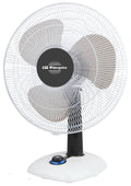 VENTILADOR ORBEGOZO TF0133 S MESA 30CMS OSCILANTE 3 VELOCIDAD NEGRO Y NACAR CONTROL VELOCIDAD LUMINOSO LED