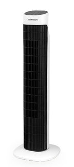 VENTILADOR ORBEGOZO TWM0930 TORRE 3 VELOCIDADES DISPLAY DIGITAL 45W 78,5CM TEMPORIZADOR MANDO A DISTANCIA OSCILANTE