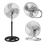 VENTILADOR ORBEGOZO PWS0547 INDUSTRIAL 3 EN 1 SUELO PARED PIE 45CM 3 VELOCIDADES 16953