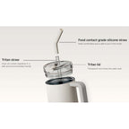 Xiaomi Straw Mug 1L - Taza Térmica de Acero Inoxidable